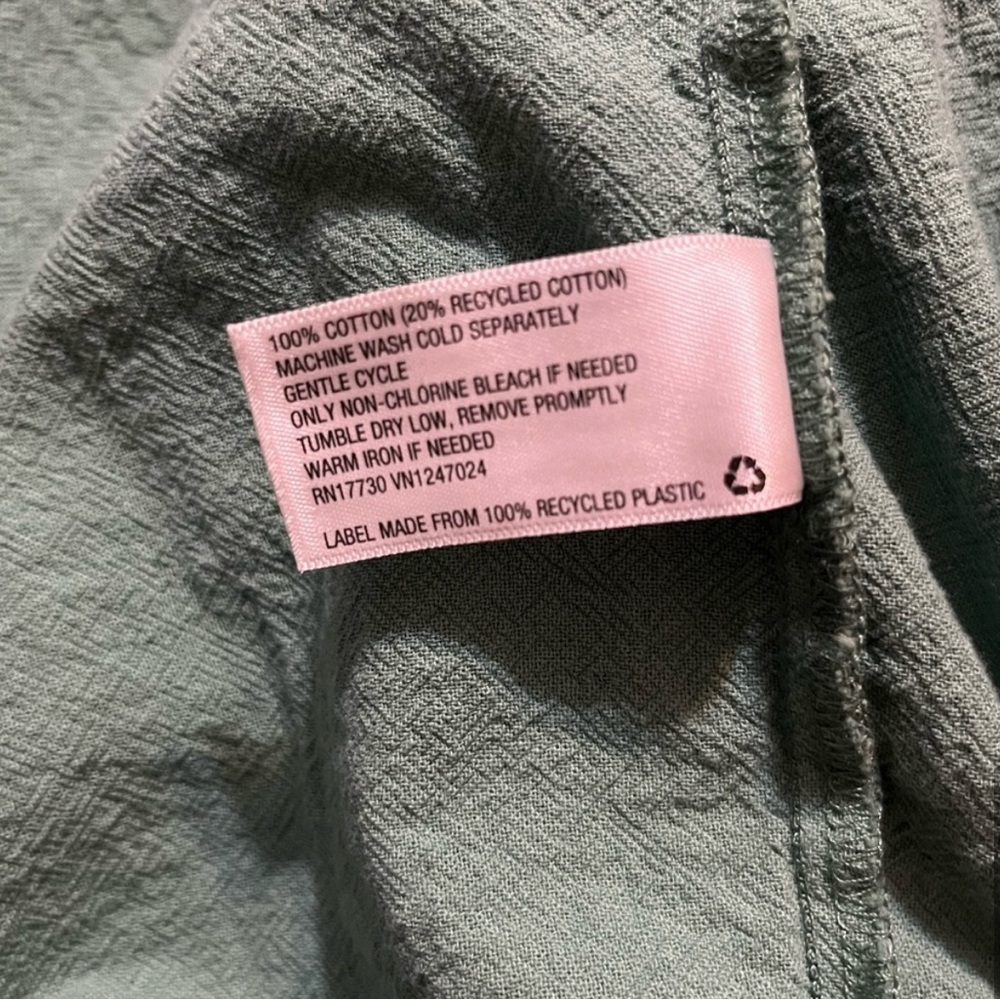 🏷️3/$20 Universal Thread Green Ruffle Mini Dress (XS) - Picture 6 of 6